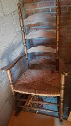 Schommelstoel, Huis en Inrichting, Stoelen, Ophalen, Gebruikt, Wit, Eén