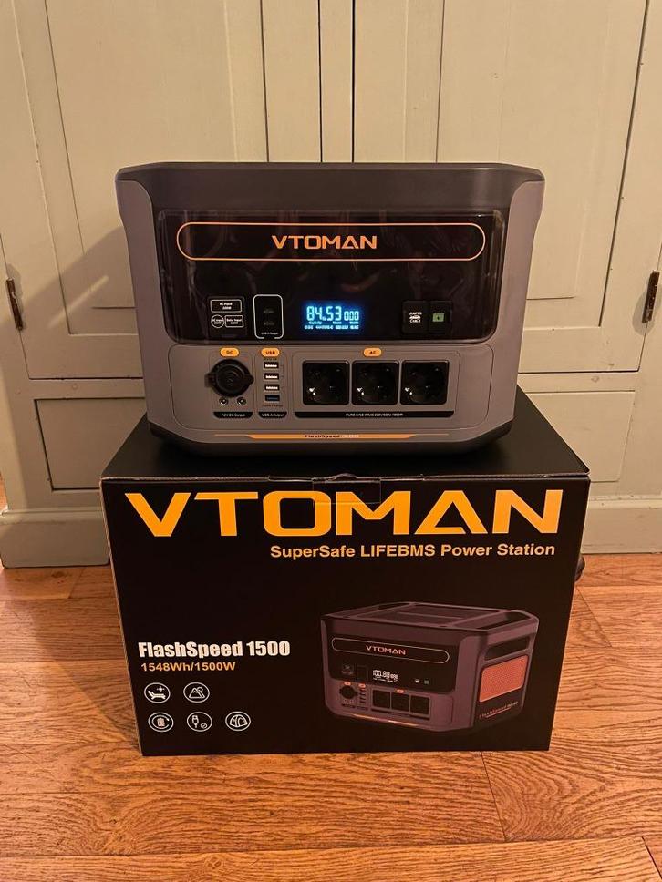 1500W Flashspeed Powerstation 1548Wh OFFGRID Thuisbatterij, Caravans en Kamperen, Kampeeraccessoires, Nieuw, Ophalen of Verzenden