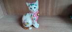 Royal kitten porseleinen kattenbeeldje, Ophalen of Verzenden, Zo goed als nieuw, Overige materialen, Dierenbeeld