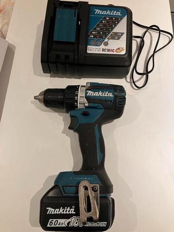Makita DDF 484 Accuboormachine + Accu & Lader beschikbaar voor biedingen