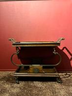 Vintage houten serveerwagen, Antiek en Kunst, Antiek | Meubels | Tafels, Ophalen of Verzenden