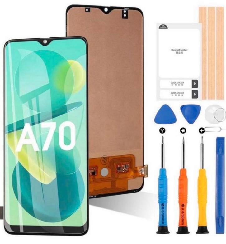 Beeldscherm scherm Samsung Galaxy A70 (TFT) set lcd screen, Telecommunicatie, Mobiele telefoons | Toebehoren en Onderdelen, Nieuw