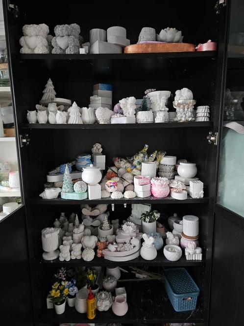 Gipsen beeldjes. Zonder decoratie en diversen, Diversen, Rommelmarktspullen, Zo goed als nieuw, Ophalen
