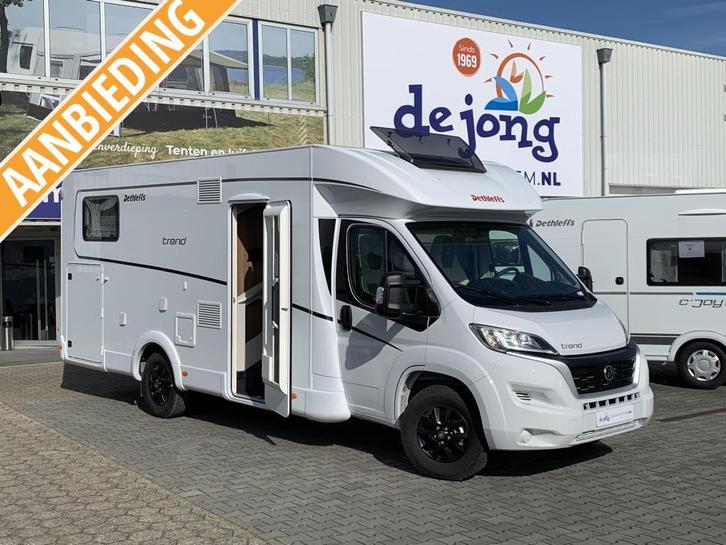 Dethleffs Trend T 7057 EB - Lengtebed - voordeel -, Caravans en Kamperen, Campers, tot en met 4, Half-integraal, Dethleffs, Diesel