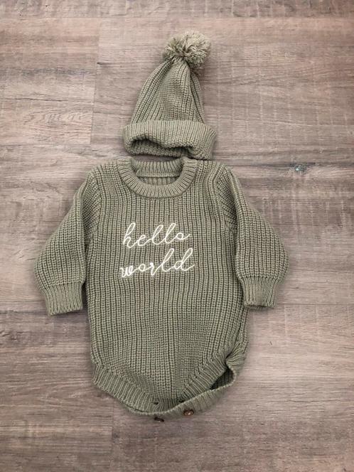 Nieuw setje - Maat 56 - Newbornshoot, Kinderen en Baby's, Babykleding | Maat 56, Nieuw, Jongetje of Meisje, Setje, Ophalen of Verzenden