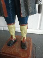 ANTIEKE CA.1850 SCHWARTZWALDER KLOKKENMAN GIETIJZER 3850 GR., Ophalen of Verzenden
