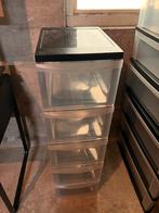 Partij organizer ladesysteem 2x 3 lades 1x smalle 5 lades, Gebruikt, Ophalen of Verzenden, Minder dan 100 cm, Met lade(s)