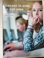 Lessen in orde in het mbo - Handboek, Ophalen of Verzenden, Zo goed als nieuw, MBO