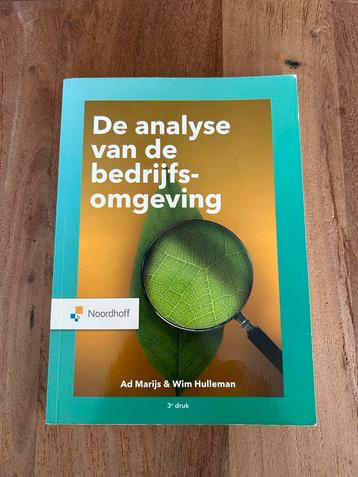 De Analyse van de bedrijfsomgeving Marijs beschikbaar voor biedingen