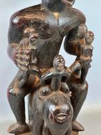 250875 Zeldzaam Groot Afrikaans Chokwe sculpture uit Angola, Ophalen of Verzenden