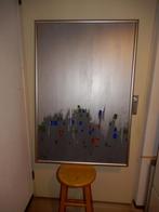 Moderne schilderij op basis van acryl, titel skyline, Ophalen