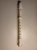 Witte Sopraan Blokfluit, Muziek en Instrumenten, Blaasinstrumenten | Blokfluiten, Ophalen of Verzenden, Zo goed als nieuw, Sopraan of Sopranino