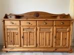 GRATIS, Grenen met rotan dressoir, Ophalen, Gebruikt, 150 tot 200 cm, Dressoir