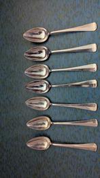 Gero 90 Verzilverd Haags Lofje,Lepels en Vorken., Antiek en Kunst, Antiek | Bestek, Ophalen of Verzenden