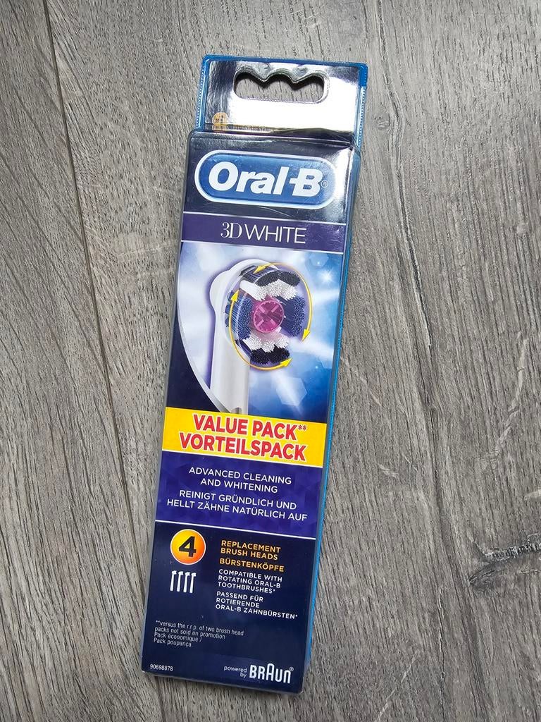 Oral-B Precision Clean opzetborstels 4-Pack, Nieuw (LI3), Ophalen of Verzenden, Nieuw, Opzetborstel