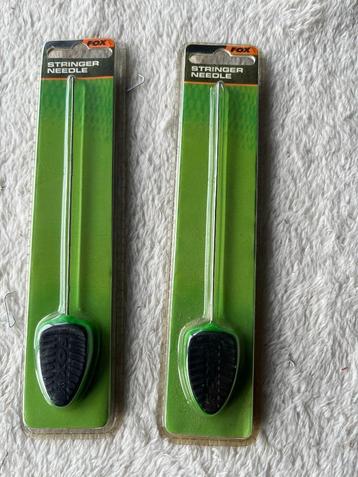 adv 297 / NIEUW set 2 blisters FOX stinger naald beschikbaar voor biedingen
