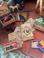 Poppenhuis vintage ganzenbord, Verzamelen, Poppenhuizen en Toebehoren, Ophalen of Verzenden, Zo goed als nieuw, Poppenhuis