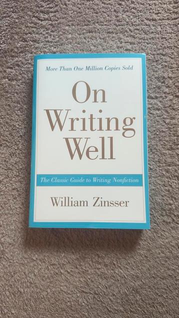On Writing Well - William Zinsser beschikbaar voor biedingen