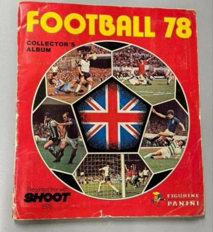 1978 78 PANINI Football Voetbal Sticker Album 100% compleet, Verzamelen, Sportartikelen en Voetbal, Zo goed als nieuw, Poster, Plaatje of Sticker