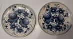 2 delfts blauwe borden, Ophalen