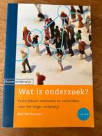 Nel Verhoeven - Wat is onderzoek?, Nel Verhoeven, Ophalen of Verzenden, Zo goed als nieuw