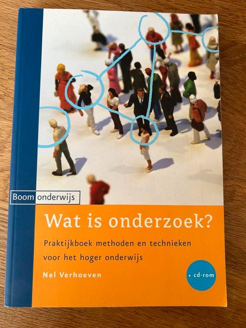 Nel Verhoeven - Wat is onderzoek?, Boeken, Wetenschap, Zo goed als nieuw, Ophalen of Verzenden