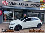 Mercedes-Benz A-klasse 250 Sport Ambition, Gebruikt, 4 cilinders, Leder en Stof, Wit