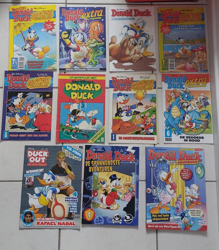 Donald Duck, Boeken, Stripboeken, Gelezen, Meerdere stripboeken, Ophalen