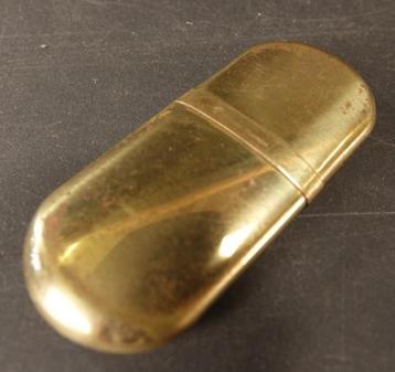 Oude koperen/metalen Silver Flame zakaansteker. beschikbaar voor biedingen