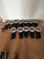 Lampen 13 stuks uit modezaak Oegstgeest, Ophalen, Gebruikt, Plafondspot of Wandspot