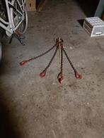 Viersprong ketting, Doe-het-zelf en Verbouw, Lieren en Takels, Ophalen, Gebruikt