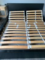 Ikea Malm bed 160x200 incl verstelbare lattenbodems, Huis en Inrichting, Slaapkamer | Bedden, Ophalen, Verstelbaar, Zwart, Tweepersoons