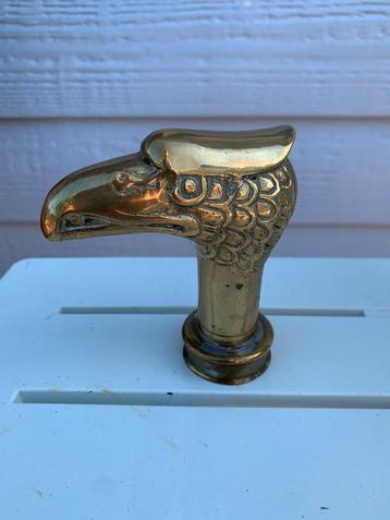 Vintage Heavy Bronzen Eagle Head Cane Handle handgreep. beschikbaar voor biedingen