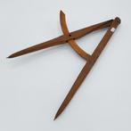 Vroege Houten Passer (55038-14), Antiek en Kunst, Antiek | Gereedschap en Instrumenten, Ophalen of Verzenden