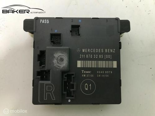 Deurmodule rechtsachter Mercedes E-klasse W211 ('02-'09), Auto-onderdelen, Elektronica en Kabels, Mercedes-Benz, Gebruikt, Ophalen of Verzenden