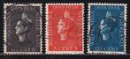 346 - Nederland nvph 310/312 gestempeld , 40jarig, Postzegels en Munten, Postzegels | Nederland, Verzenden, Na 1940, Gestempeld