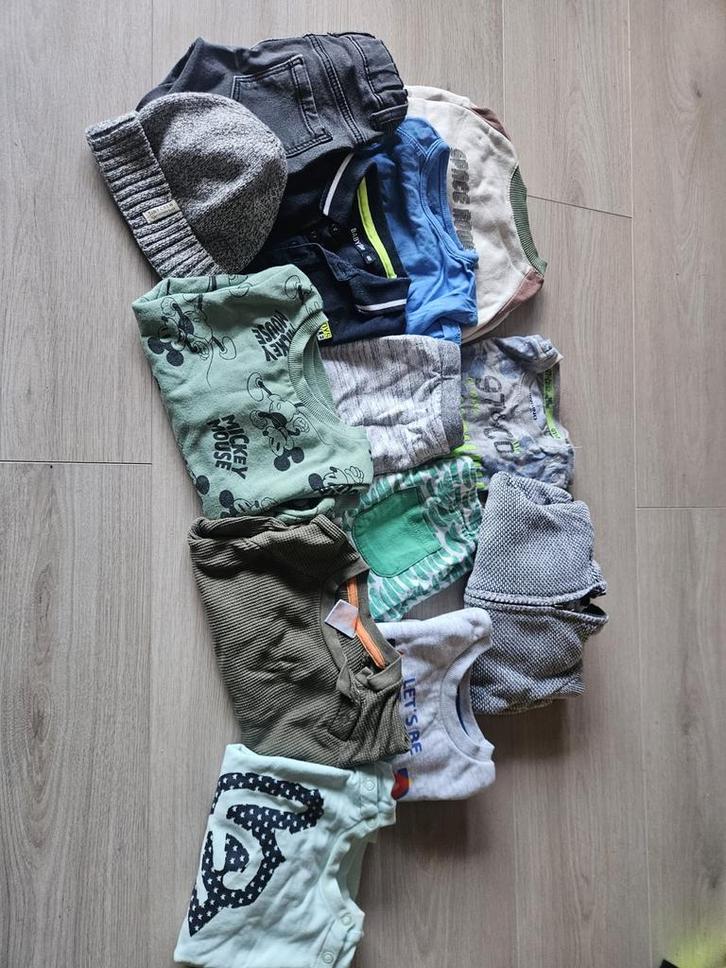 Jongenskleding Maat 80 - Mooi Pakket!, Kinderen en Baby's, Babykleding | Baby-kledingpakketten, Gebruikt, Maat 80, Ophalen of Verzenden