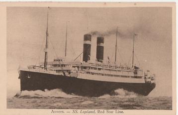 Anvers - ss Lapland, Red Star Line, ansichtkaart beschikbaar voor biedingen