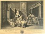 "De Hollandsche Kraam Kamer" - Gravure 18e-eeuw Pieter Janjé, Antiek en Kunst, Kunst | Etsen en Gravures, Ophalen of Verzenden