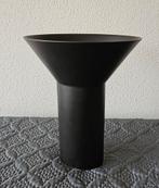 Geert Lap vaas hoogte 26 cm mat zwarte uitvoering 1993, Ophalen of Verzenden
