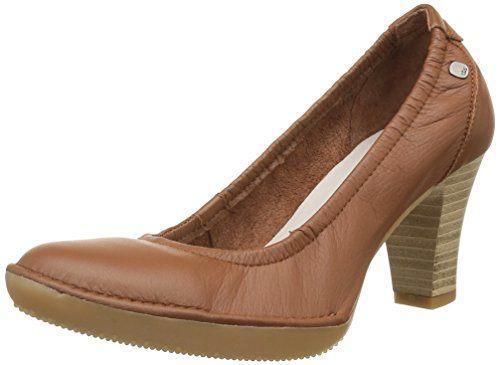 TBS pumps hakken Frimma, mt 39, echt leer, bruin, zgan, Kleding | Dames, Schoenen, Zo goed als nieuw, Pumps, Bruin, Ophalen of Verzenden