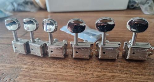 Wilkinson Deluxe 6 inline klusson type locking tuners, Muziek en Instrumenten, Instrumenten | Onderdelen, Nieuw, Elektrische gitaar