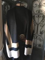 MILANO ITALY’ STOLA/CAPE/VEST ZWART- CAMEL-BEIGE 40-46 NIEUW, Verzenden, Zwart, Maat 42/44 (L), MILANO ITALY