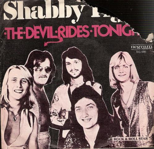 Shabby Tiger - The devil Rides Tonight - Rock & Roll Star, Cd's en Dvd's, Vinyl Singles, Gebruikt, Pop, Ophalen