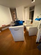 3 eettafel stoelen met wieltjes (deze week ophalen Adam), Huis en Inrichting, Stoelen, Ophalen, Drie