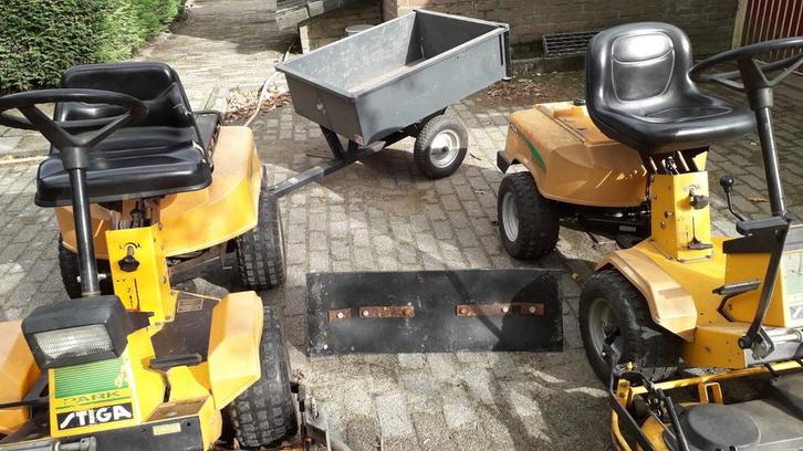 Stiga Zitmaaiers - Diverse modellen!, Tuin en Terras, Robotmaaiers, Gebruikt, Meer dan 25 cm, Ophalen