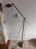 Vloerlamp met dimmer bronskleurig, Ophalen, Zo goed als nieuw, Overige materialen, 150 tot 200 cm