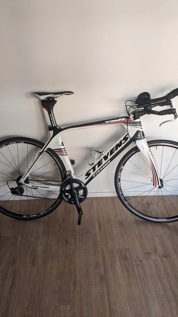 Full carbon Stevens Volt triathlon/tijdritfiets Maat L, Sport en Fitness, Wielrennen, Gebruikt, Overige typen, Ophalen