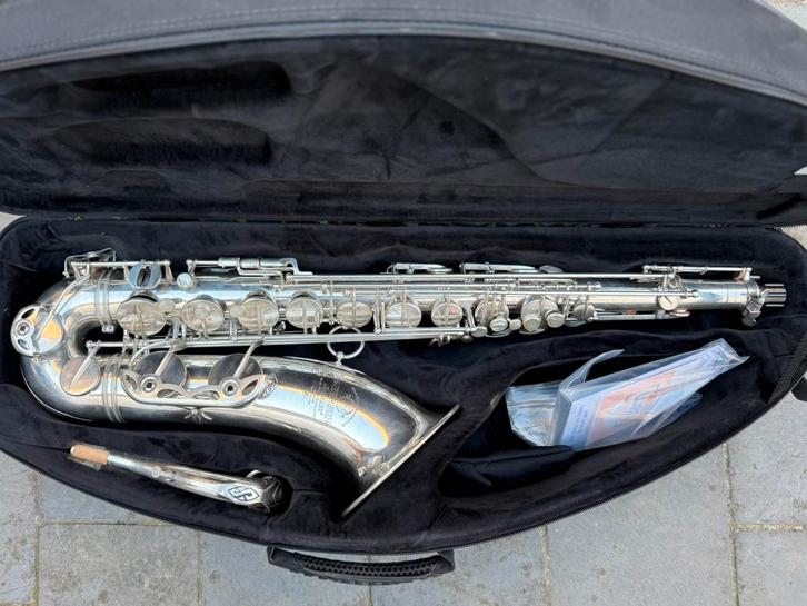 Tenorsaxoon Selmer Mark VI (1957) – Zilver, Muziek en Instrumenten, Bladmuziek, Zo goed als nieuw, Jazz, Saxofoon, Ophalen of Verzenden