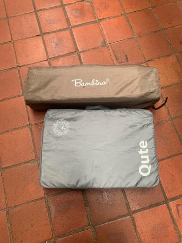 Reisbedje / campingbedje Bambino incl extra matras beschikbaar voor biedingen